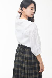 Bangryeonggit classic blouse