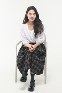 Bangryeonggit classic blouse