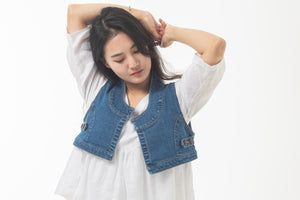 Denim vest