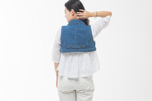 Denim vest